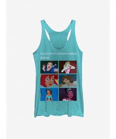 Disney Princess Classic Princess Classic Drama Meme Girls Tank $8.55 Tanks