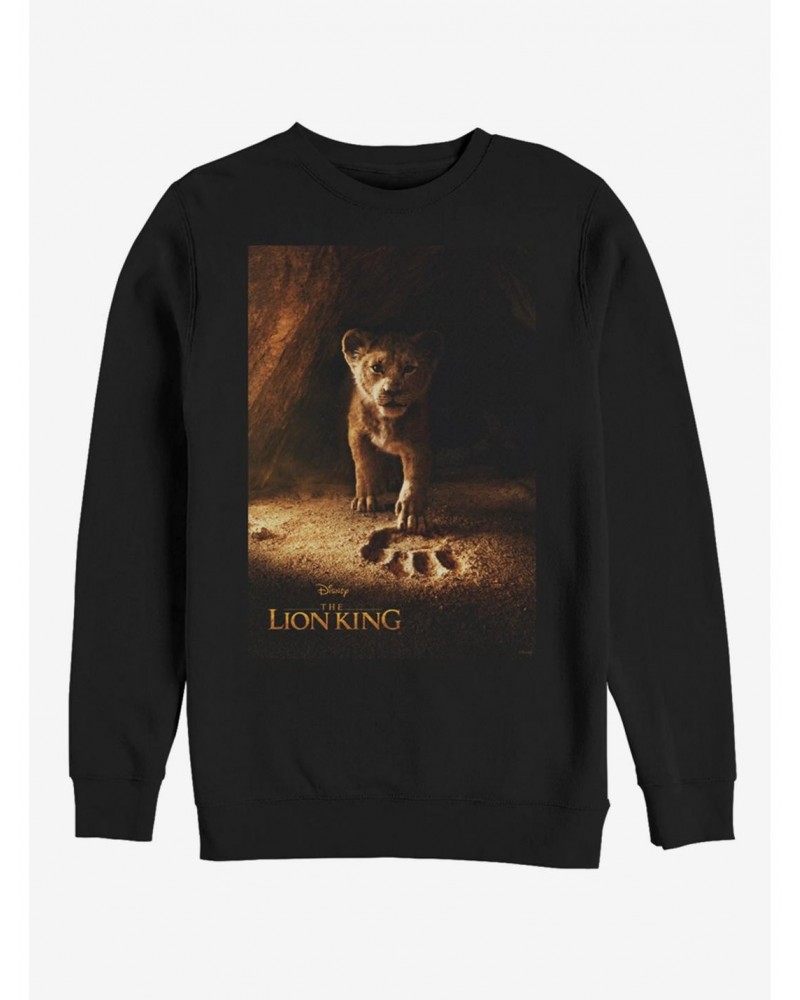 Disney The Lion King 2019 Simba Poster Sweatshirt $15.87 Sweatshirts