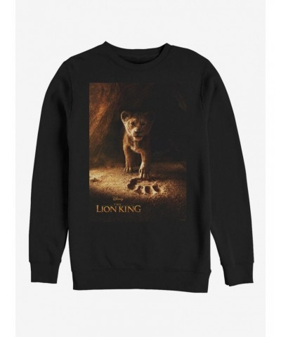 Disney The Lion King 2019 Simba Poster Sweatshirt $15.87 Sweatshirts