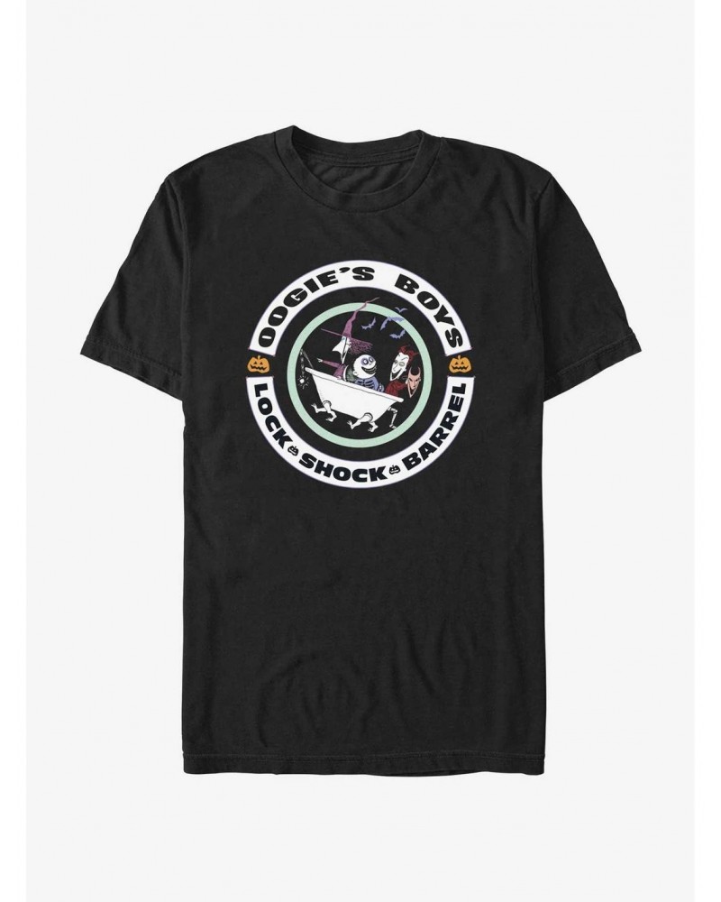 Disney The Nightmare Before Christmas Troublemakers Lock, Shock & Barrel T-Shirt $9.08 T-Shirts