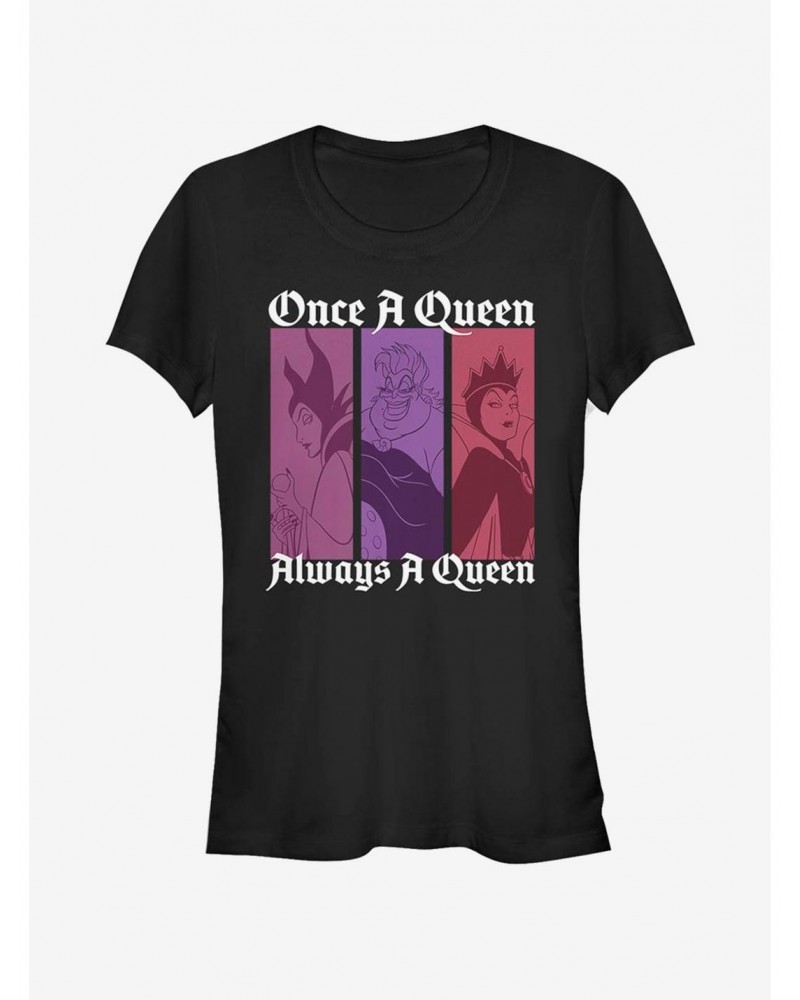 Disney Villains Queen Color Girls T-Shirt $7.97 T-Shirts