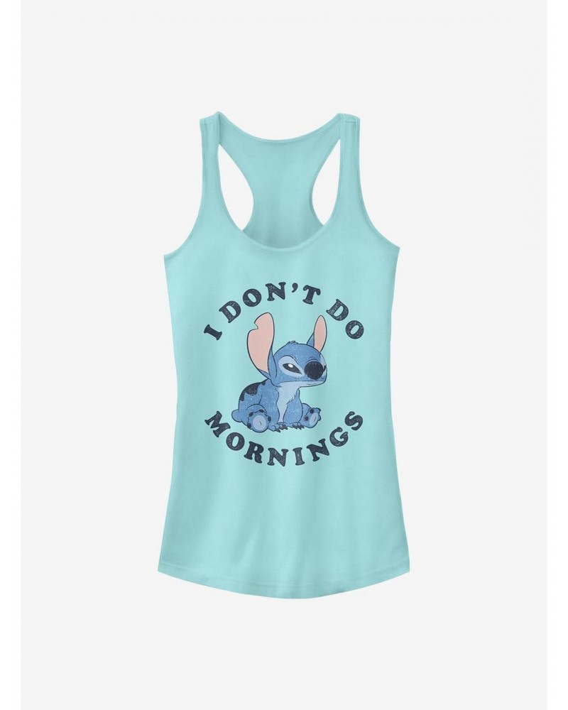 Disney Lilo & Stitch Don't Do Mornings Girls Tank $11.45 Tanks