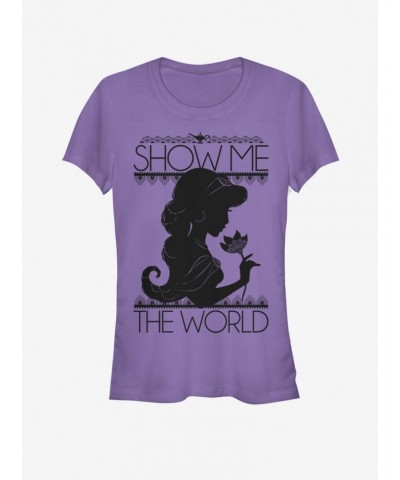 Disney Aladdin Jasmine Silo Girls T-Shirt $11.45 T-Shirts