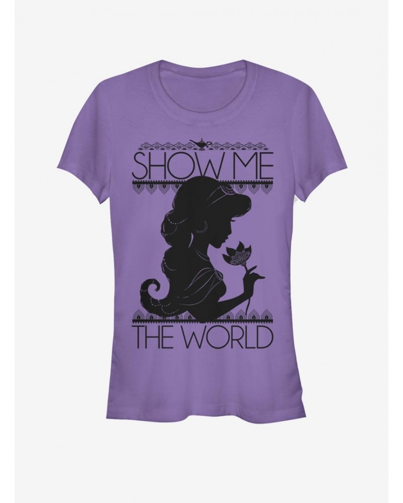 Disney Aladdin Jasmine Silo Girls T-Shirt $11.45 T-Shirts