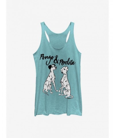 Disney 101 Dalmatians Pongo And Perdita Girls Tank $12.95 Tanks