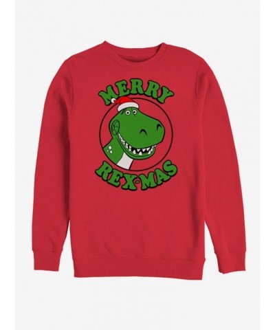 Disney Pixar Toy Story Merry Rexmas Sweatshirt $11.07 Sweatshirts