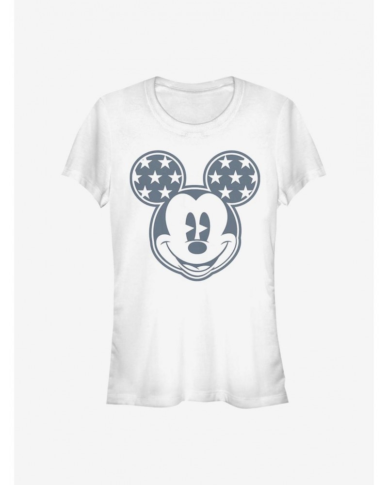 Disney Mickey Mouse Mickey Star Ears Girls T-Shirt $8.47 T-Shirts