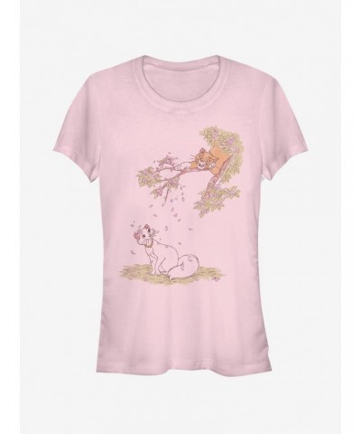 Disney The Aristocats Raining Petals Girls T-Shirt $10.46 T-Shirts