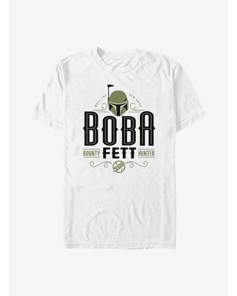 Star Wars The Book Of Boba Fett Boba Fett Bounty Hunter T-Shirt $10.76 T-Shirts