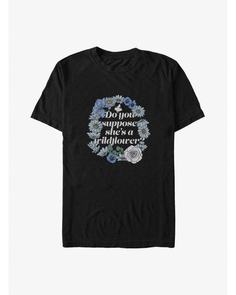 Disney Alice in Wonderland Wildflowers Big & Tall T-Shirt $12.26 T-Shirts