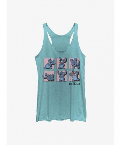 Disney Lilo & Stitch Poses Framed Girls Tank $9.58 Tanks