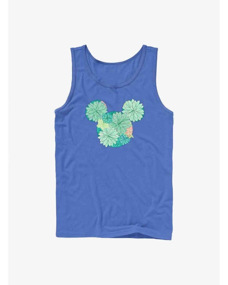 Disney Mickey Mouse Succulents Tank Top $8.72 Tops