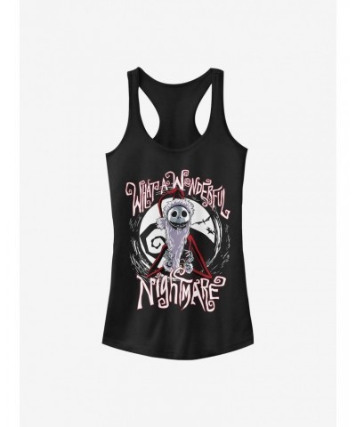 Disney The Nightmare Before Christmas Santa Jack Girls Tank $9.21 Tanks