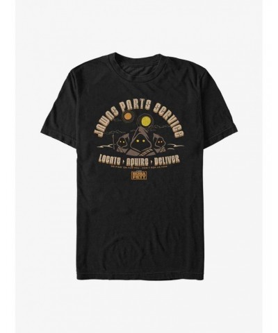 Star Wars The Book of Boba Fett Jawas Parts Service T-Shirt $11.95 T-Shirts