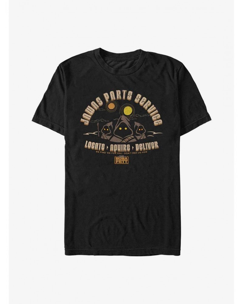 Star Wars The Book of Boba Fett Jawas Parts Service T-Shirt $11.95 T-Shirts