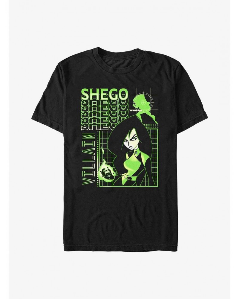 Disney Kim Possible Shego Techwear T-Shirt $11.95 T-Shirts