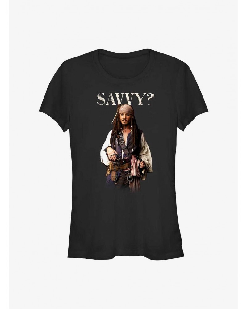 Disney Pirates of the Caribbean Savvy Girls T-Shirt $8.22 T-Shirts