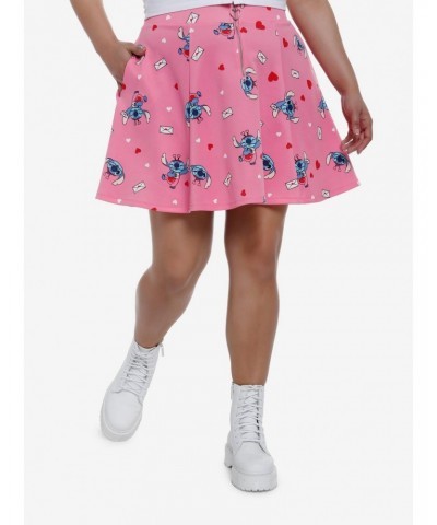 Her Universe Disney Lilo & Stitch Lovebug Skirt Plus Size $7.66 Skirts