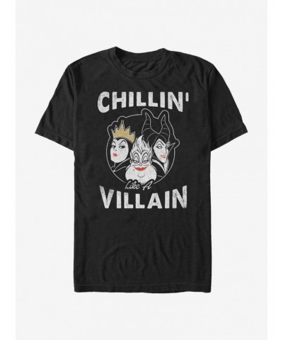 Disney Villains Chillin T-Shirt $7.65 T-Shirts