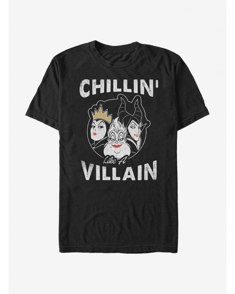 Disney Villains Chillin T-Shirt $7.65 T-Shirts