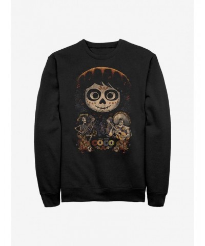 Disney Pixar Coco Poster Crew Sweatshirt $17.71 Sweatshirts