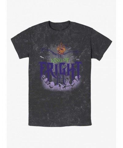 Disney The Nightmare Before Christmas King of Fright Mineral Wash T-Shirt $9.07 T-Shirts