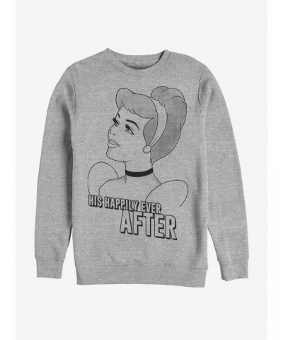 Disney Cinderella Classic Romantic Cindy Crew Sweatshirt $14.02 Sweatshirts