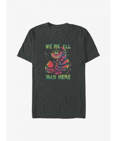 Disney Alice in Wonderland Psychedelic Cheshire We're All Mad Here Big & Tall T-Shirt $11.66 T-Shirts