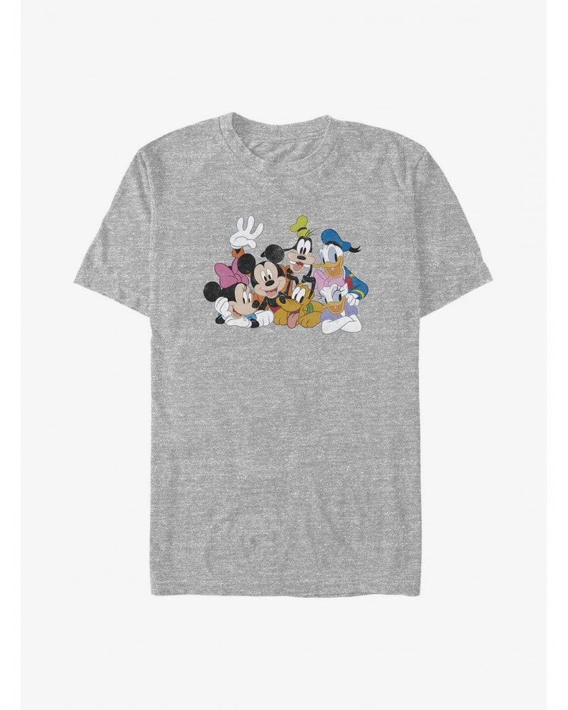 Disney Mickey Mouse Mickey Group Big & Tall T-Shirt $12.26 T-Shirts