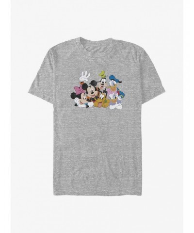 Disney Mickey Mouse Mickey Group Big & Tall T-Shirt $12.26 T-Shirts