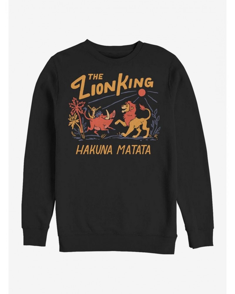 Disney The Lion King Lion Dance Sweatshirt $14.76 Sweatshirts