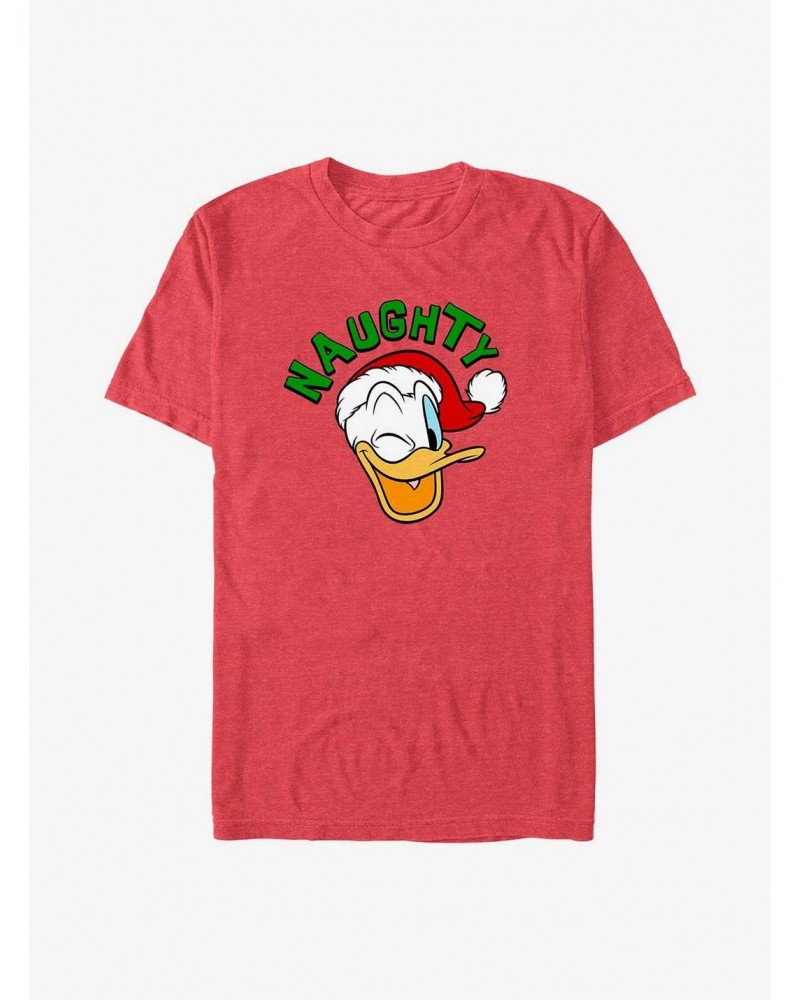 Disney Mickey Mouse Naughty Holiday Donald T-Shirt $9.56 T-Shirts