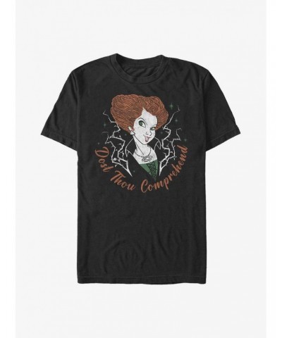 Disney Hocus Pocus Winnie Dost Thou Comprehend T-Shirt $10.28 T-Shirts