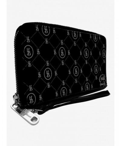 Disney Cruella House Of Baroness Monogram Zip Around Wallet $13.61 Wallets