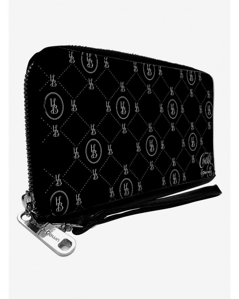 Disney Cruella House Of Baroness Monogram Zip Around Wallet $13.61 Wallets