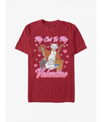 Disney The Aristocats My Cat Is My Valentine T-Shirt $11.71 T-Shirts