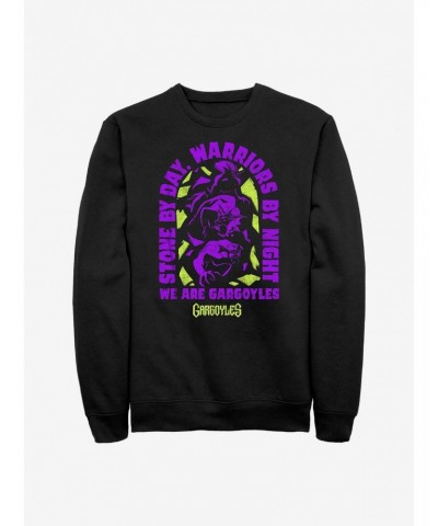 Disney Gargoyles Stone By Day Crew Sweatshirt $14.76 Sweatshirts