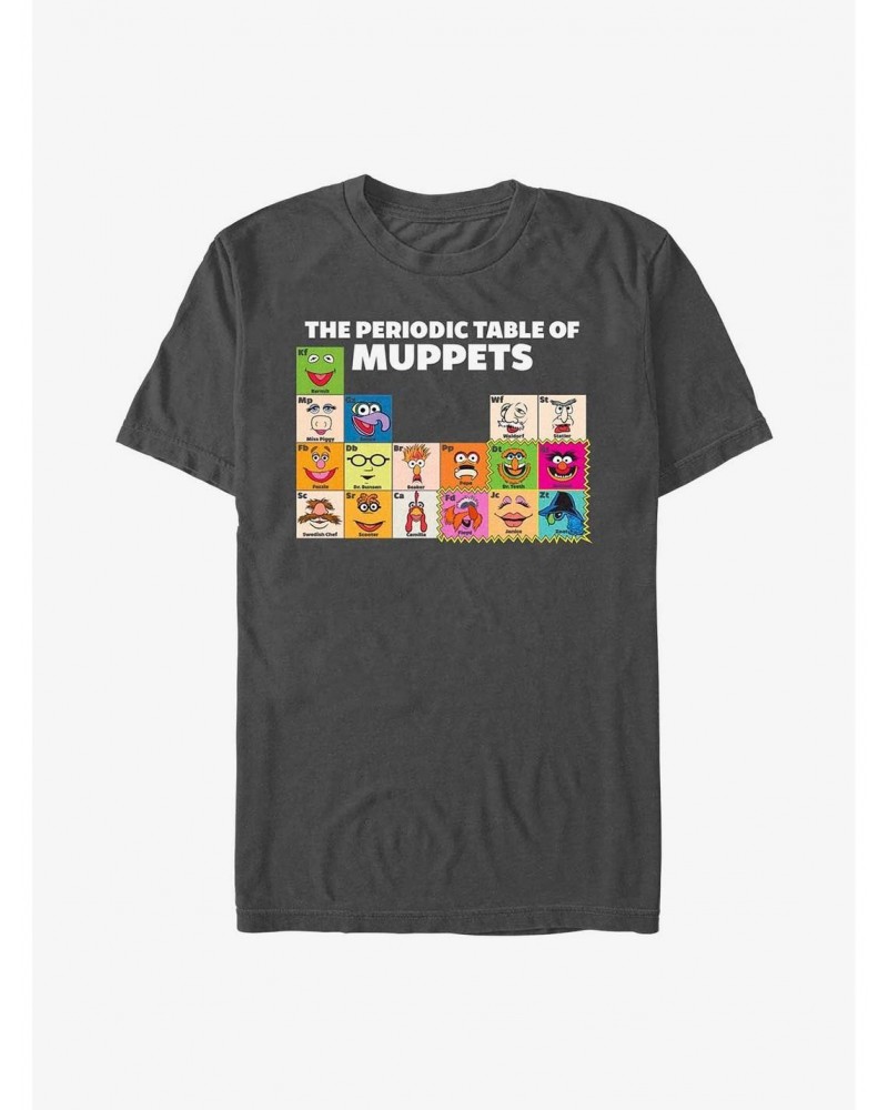 Disney The Muppets Periodic Table Of Muppets T-Shirt $9.80 T-Shirts