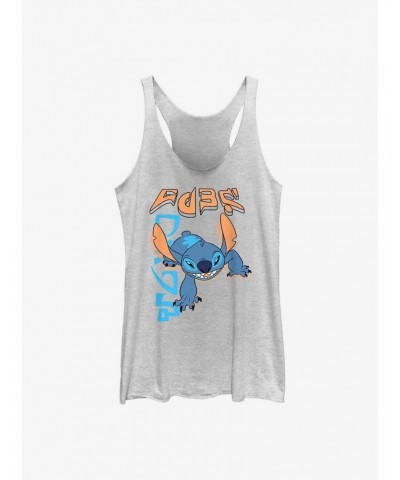 Dsny Lilo Stch Tiger Crawl Back Girls Raw Edge Tank $7.77 Tanks