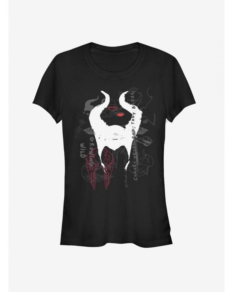 Disney Maleficent: Mistress Of Evil Collage Girls T-Shirt $7.72 T-Shirts