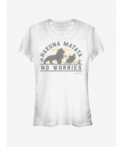 Disney The Lion King No Worries Spark Girls T-Shirt $9.46 T-Shirts