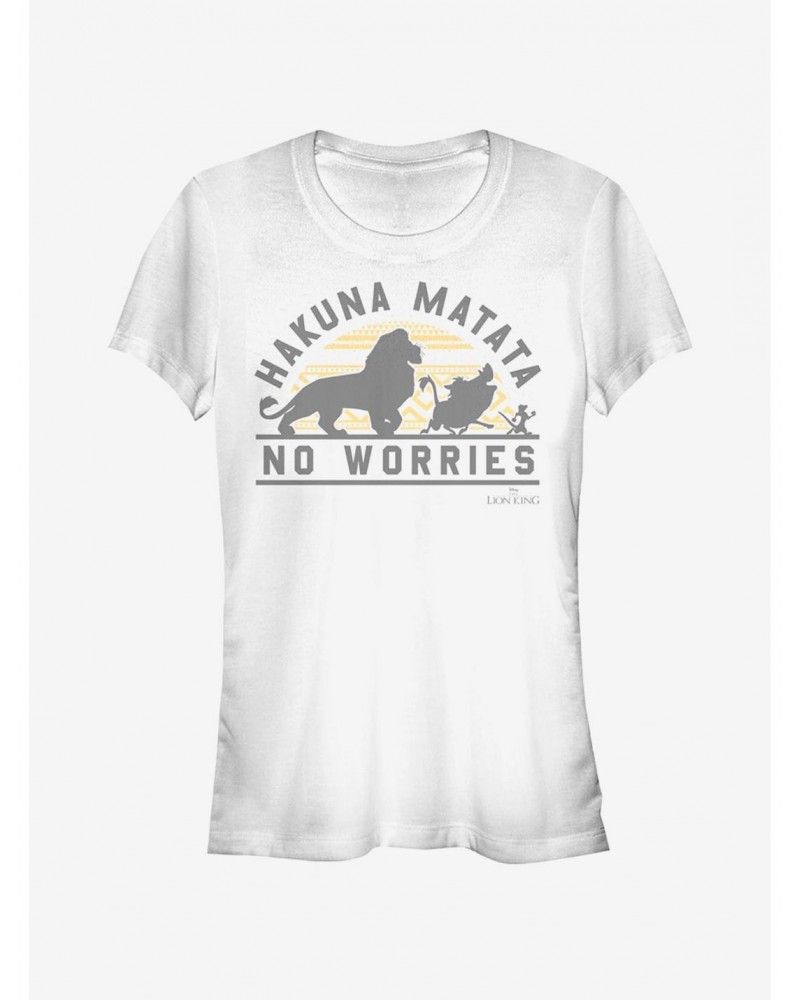 Disney The Lion King No Worries Spark Girls T-Shirt $9.46 T-Shirts