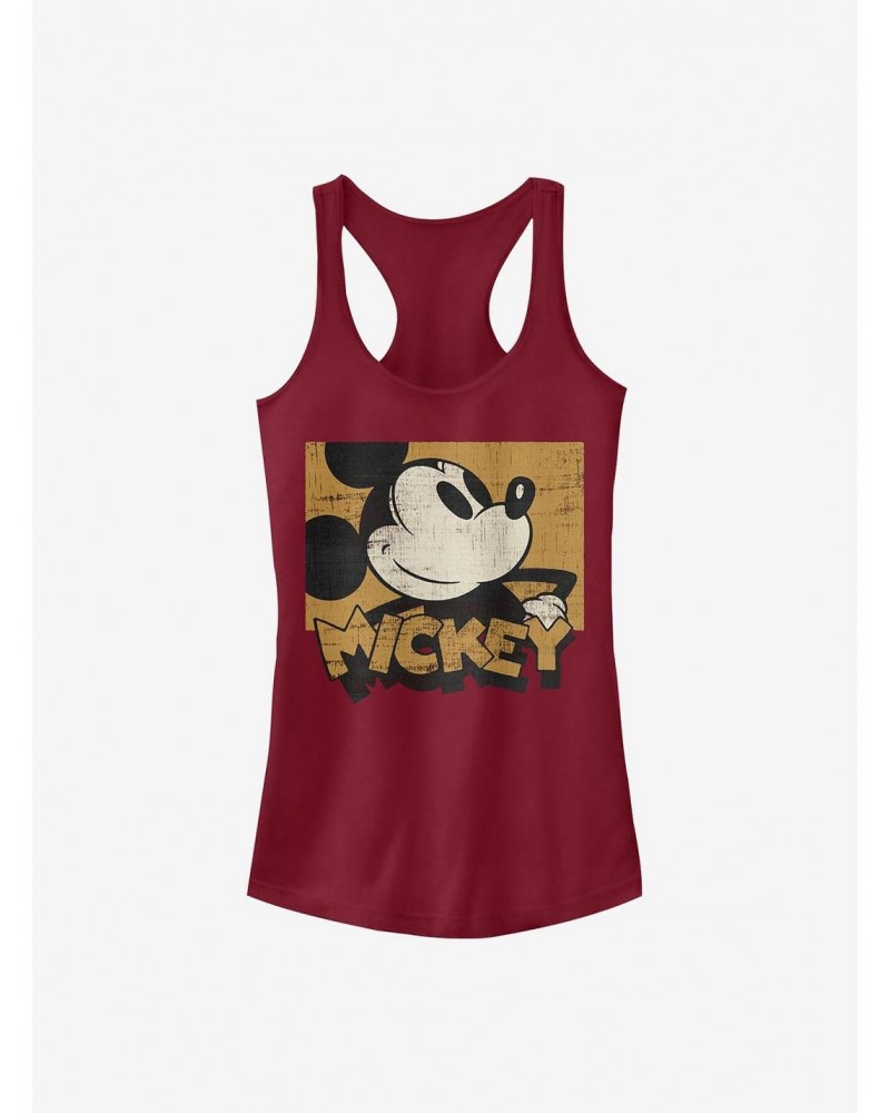 Disney Mickey Mouse Against The Grain Girls Tank $9.96 Tanks