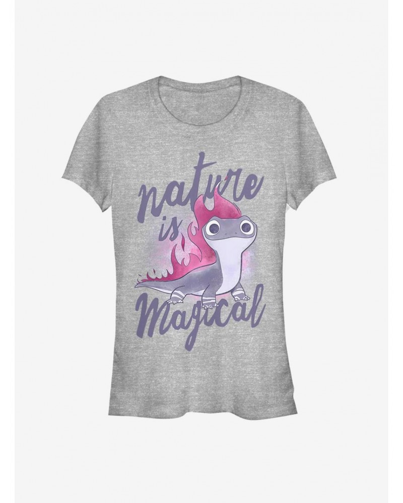 Frozen 2 Nature Salamander Girls T-Shirt $7.97 T-Shirts