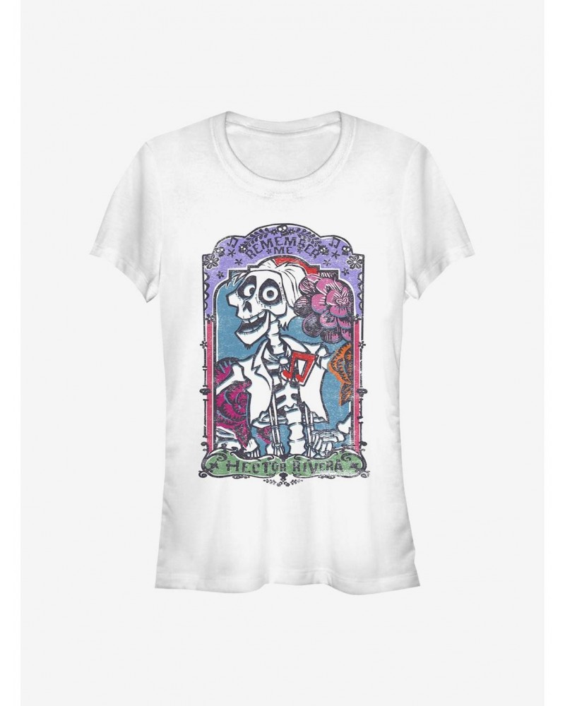 Disney Pixar Coco Hector Rivera Card Girls T-Shirt $7.97 T-Shirts