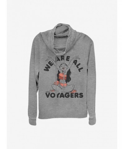 Disney Moana Voyagers Cowlneck Long-Sleeve Girls Top $15.72 Tops