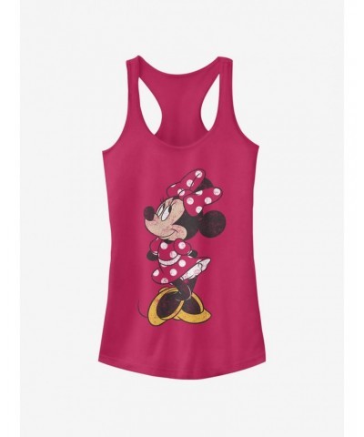 Disney Mickey Mouse Modern Vintage Minnie Girls Tank $10.46 Tanks