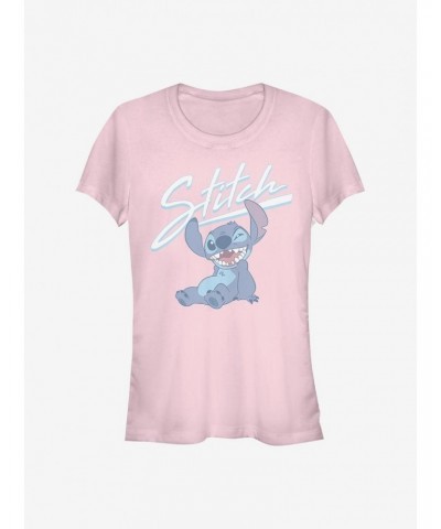 Disney Lilo & Stitch Wink Girls T-Shirt $11.45 T-Shirts