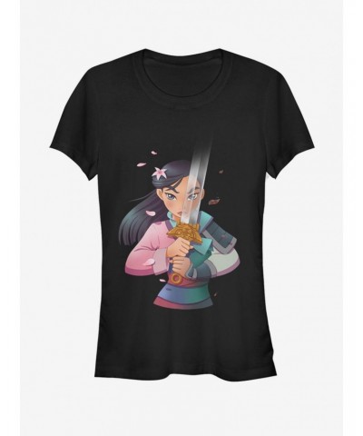 Disney Mulan Anime Mulan Girls T-Shirt $12.20 T-Shirts