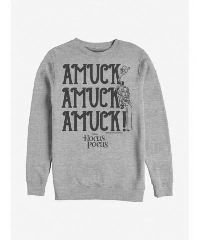 Disney Hocus Pocus Amuck Crew Sweatshirt $18.45 Sweatshirts